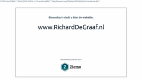 What Richarddegraaf.nl website looked like in 2020 (3 years ago)
