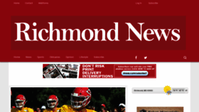 What Richmond-dailynews.com website looked like in 2020 (3 years ago)