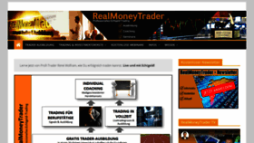 What Realmoneytrader.de website looked like in 2020 (3 years ago)