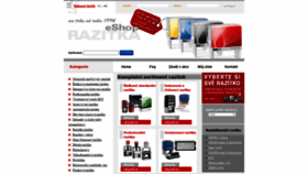 What Razitka-eshop.cz website looked like in 2020 (3 years ago)