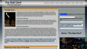 What Realdevil.info website looked like in 2020 (3 years ago)