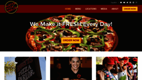 What Rustyspizza.com website looked like in 2020 (3 years ago)