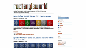 What Rectangleworld.com website looked like in 2020 (3 years ago)