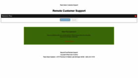 What Realgreensupport.com website looked like in 2020 (3 years ago)