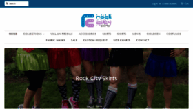 What Rockcityskirts.com website looked like in 2020 (3 years ago)