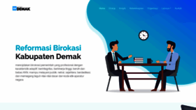 What Rb.demakkab.go.id website looked like in 2020 (3 years ago)