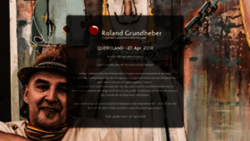 What Roland-grundheber.de website looked like in 2020 (3 years ago)