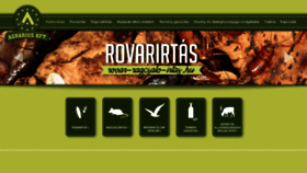 What Rovar-ragcsalo-irtas.hu website looked like in 2020 (3 years ago)