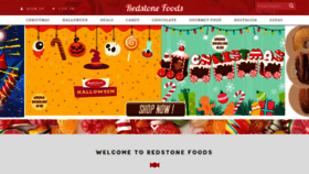 What Redstonefoods.com website looked like in 2020 (3 years ago)