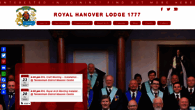 What Royalhanoverlodge.com website looked like in 2020 (3 years ago)