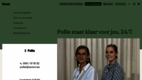 What Rouwhuis-pollie.be website looked like in 2020 (3 years ago)