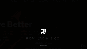 What Ronilagin.com website looked like in 2020 (3 years ago)