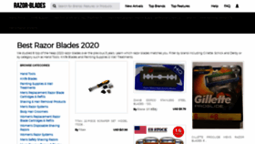 What Razor-blades.org website looked like in 2020 (3 years ago)