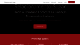 What Relacionamentosugar.com website looked like in 2020 (3 years ago)