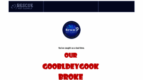 What Rescuepetsupply.com website looked like in 2020 (3 years ago)
