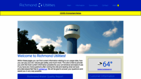 What Richmondutilities.com website looked like in 2020 (3 years ago)