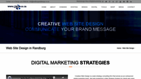 What Randburgwebdesign.co.za website looked like in 2020 (3 years ago)