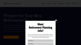 What Retirementresearcher.com website looked like in 2020 (3 years ago)