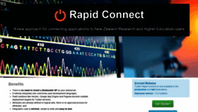 What Rapidconnect.tuakiri.ac.nz website looked like in 2020 (3 years ago)