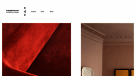 What Rodolpheparente.com website looked like in 2020 (3 years ago)