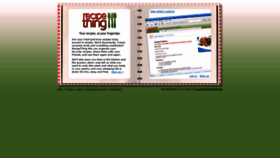 What Recipething.com website looked like in 2020 (3 years ago)