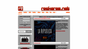 What Rockeros.net website looked like in 2020 (3 years ago)