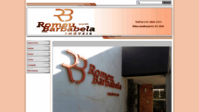 What Romeubarbabelaimoveis.com website looked like in 2020 (3 years ago)