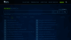 What Remixsearch.co website looked like in 2020 (3 years ago)