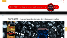 What Rgpd-brest.fr website looked like in 2020 (3 years ago)