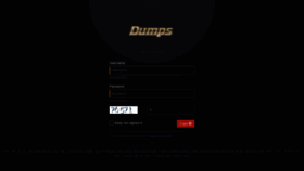 What Richdumps.pw website looked like in 2020 (3 years ago)