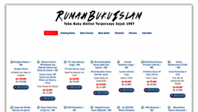 What Rumahbukuislam.com website looked like in 2020 (3 years ago)