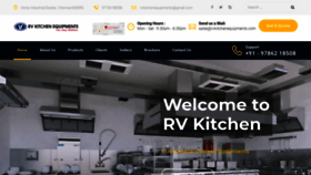 What Rvkitchenequipments.com website looked like in 2020 (3 years ago)