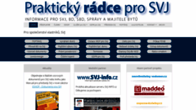 What Radce-svj.cz website looked like in 2020 (3 years ago)
