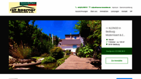 What Ralf-boerner-immobilien.de website looked like in 2020 (3 years ago)