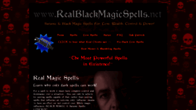 What Realblackmagicspells.net website looked like in 2020 (3 years ago)