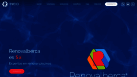 What Renovalberca.com website looked like in 2020 (3 years ago)
