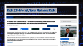 What Rechtzweinull.de website looked like in 2020 (3 years ago)