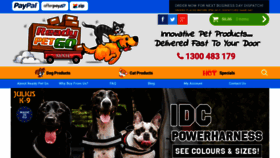 What Readypetgo.com.au website looked like in 2020 (3 years ago)
