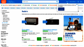 What Radioshop.be website looked like in 2020 (3 years ago)