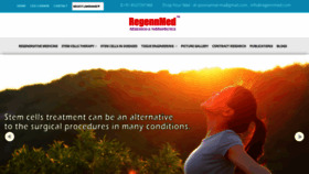 What Regennmed.com website looked like in 2020 (3 years ago)