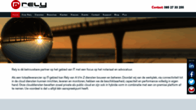 What Rely.nl website looked like in 2020 (3 years ago)