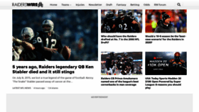 What Raiderswire.usatoday.com website looked like in 2020 (3 years ago)