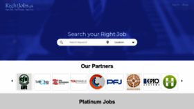 What Rightjobs.pk website looked like in 2020 (3 years ago)