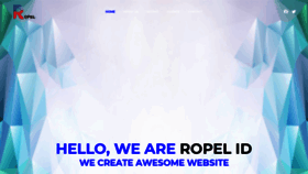 What Ropel.id website looked like in 2020 (3 years ago)