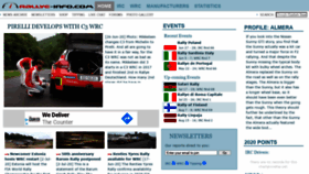 What Rallye-info.com website looked like in 2020 (3 years ago)
