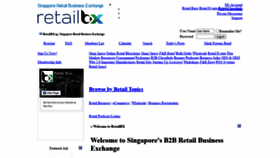 What Retailbx.sg website looked like in 2020 (3 years ago)