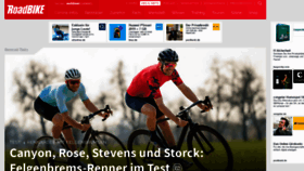 What Roadbike.de website looked like in 2020 (3 years ago)