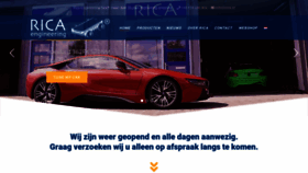 What Rica.nl website looked like in 2020 (3 years ago)