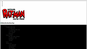 What Rat-man.org website looked like in 2020 (3 years ago)