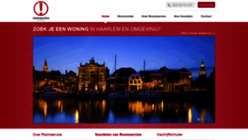 What Roomservice.nl website looked like in 2020 (3 years ago)